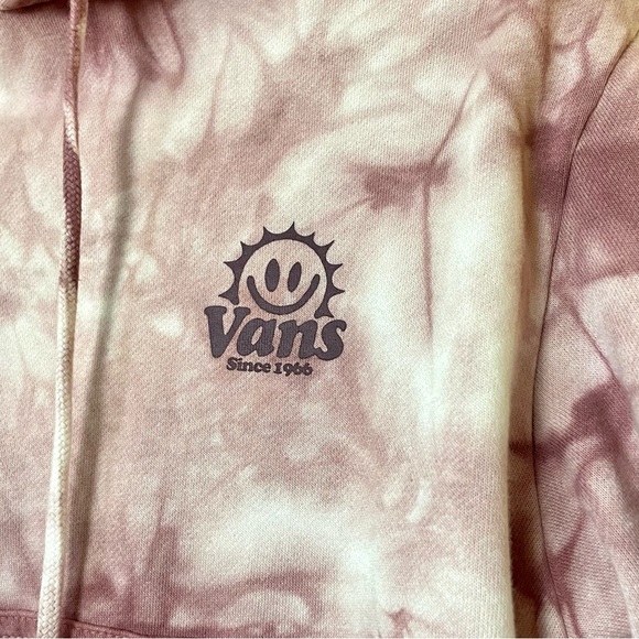 Vans Hoodie Tie Dye Rise N’ Shine Graphic Logo Size Small - Picture 4 of 12